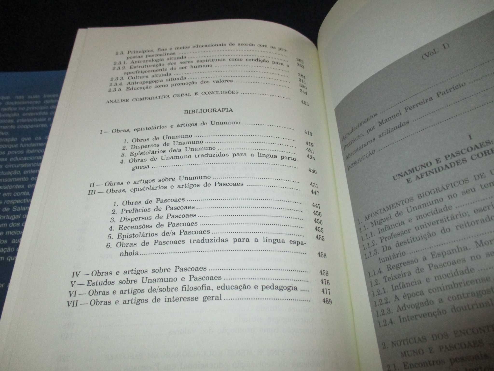 Livros Miguel de Unamuno e Teixeira de Pascoaes Temas Portugueses INCM