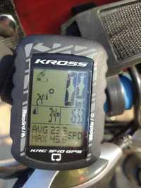Licznik rowerowy KROSS KRC 540GPS z funkcją GPS