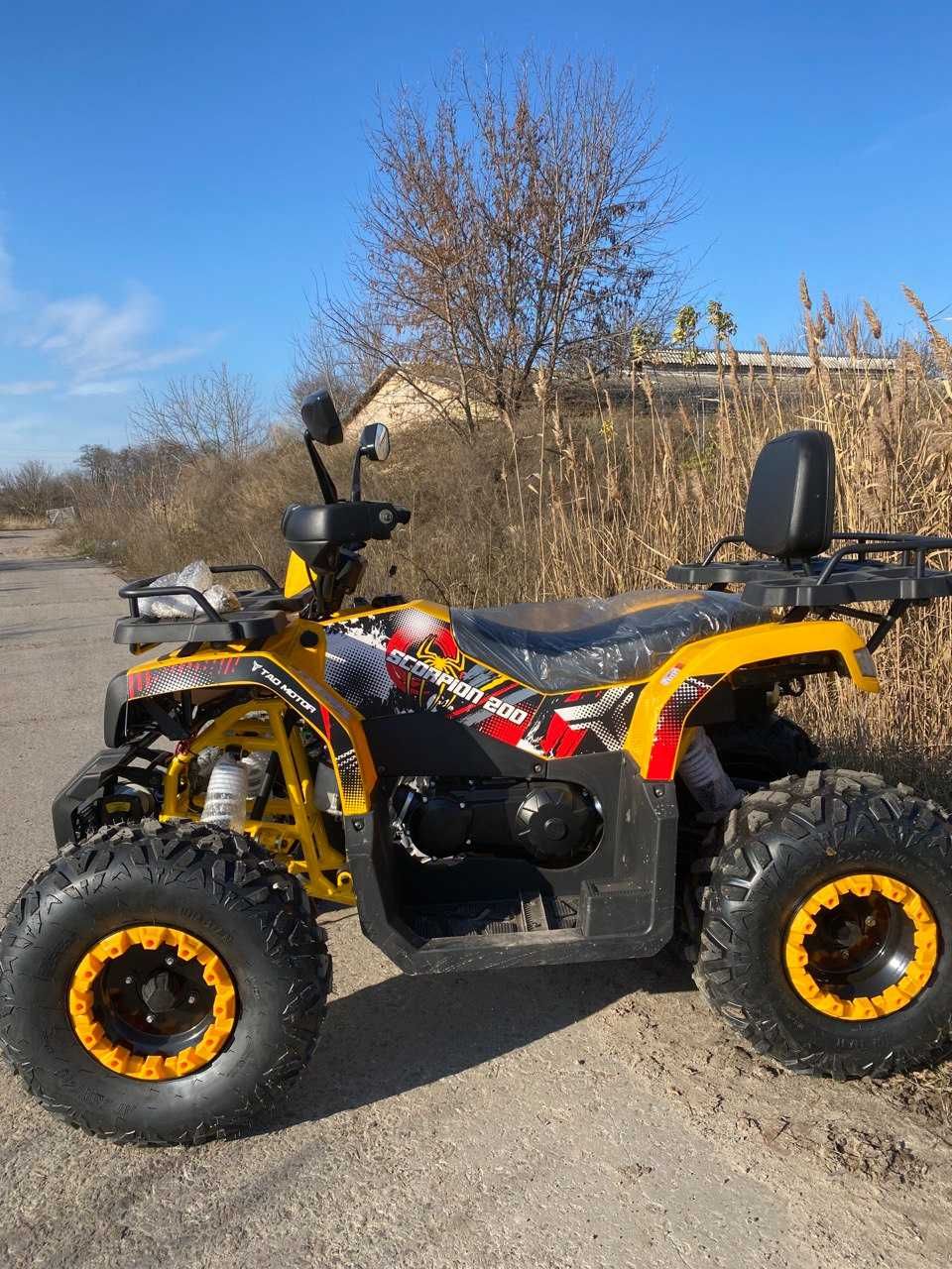 Квадроцикл COMMAN SCORPION 200 CC(2024г)!Доставка,Кредит