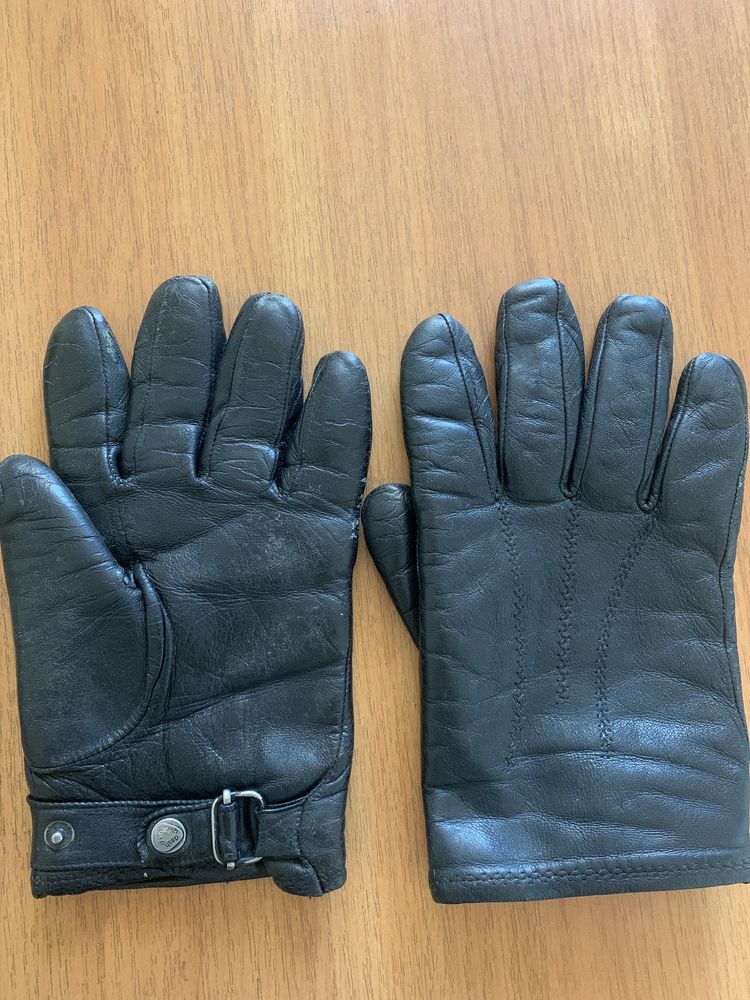Кожаные классные перчатки