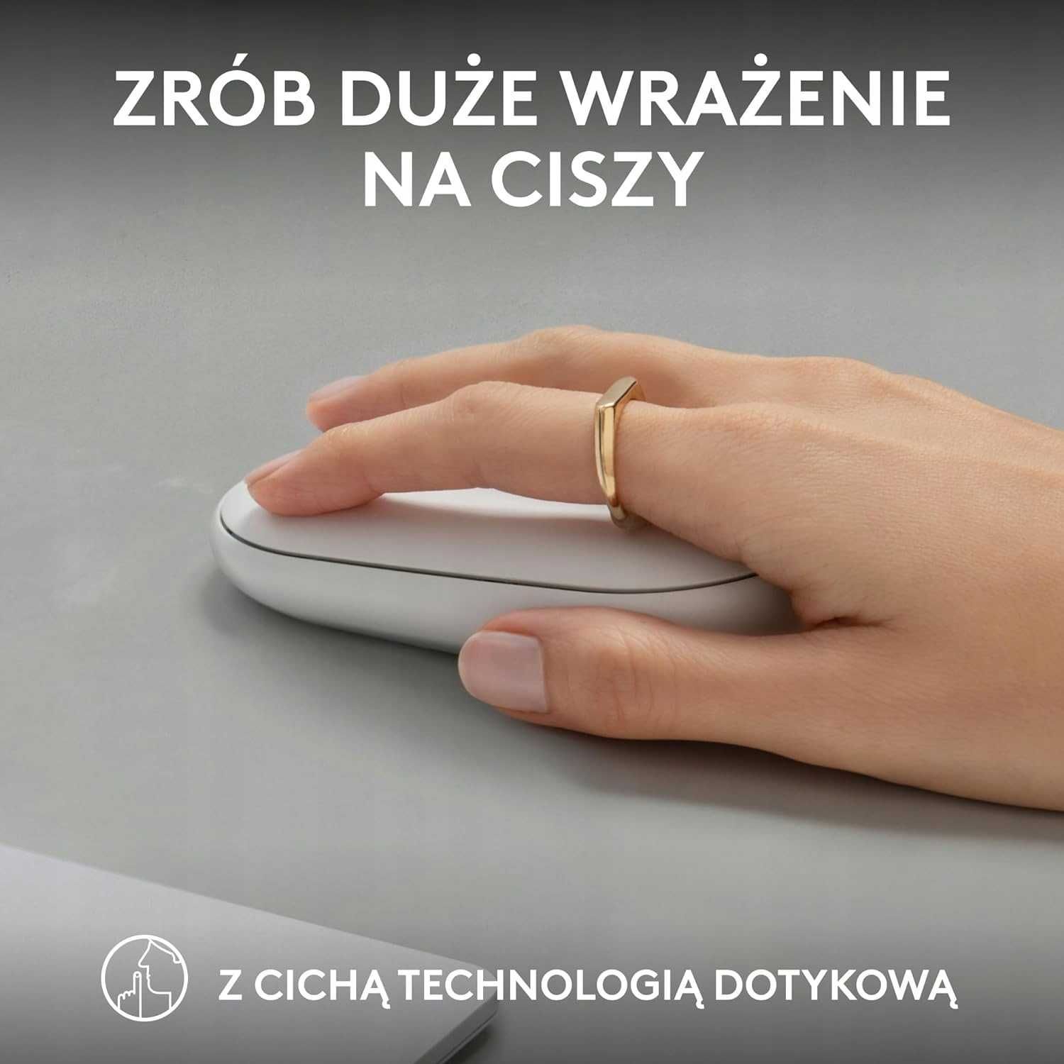 Myszka Bezprzewodowa Bluetooth Logitech Pebble 2 Sensor Optyczny Cicha