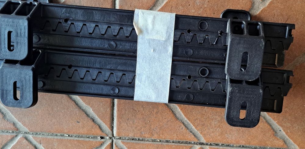 Cremalheira nylon e ferro