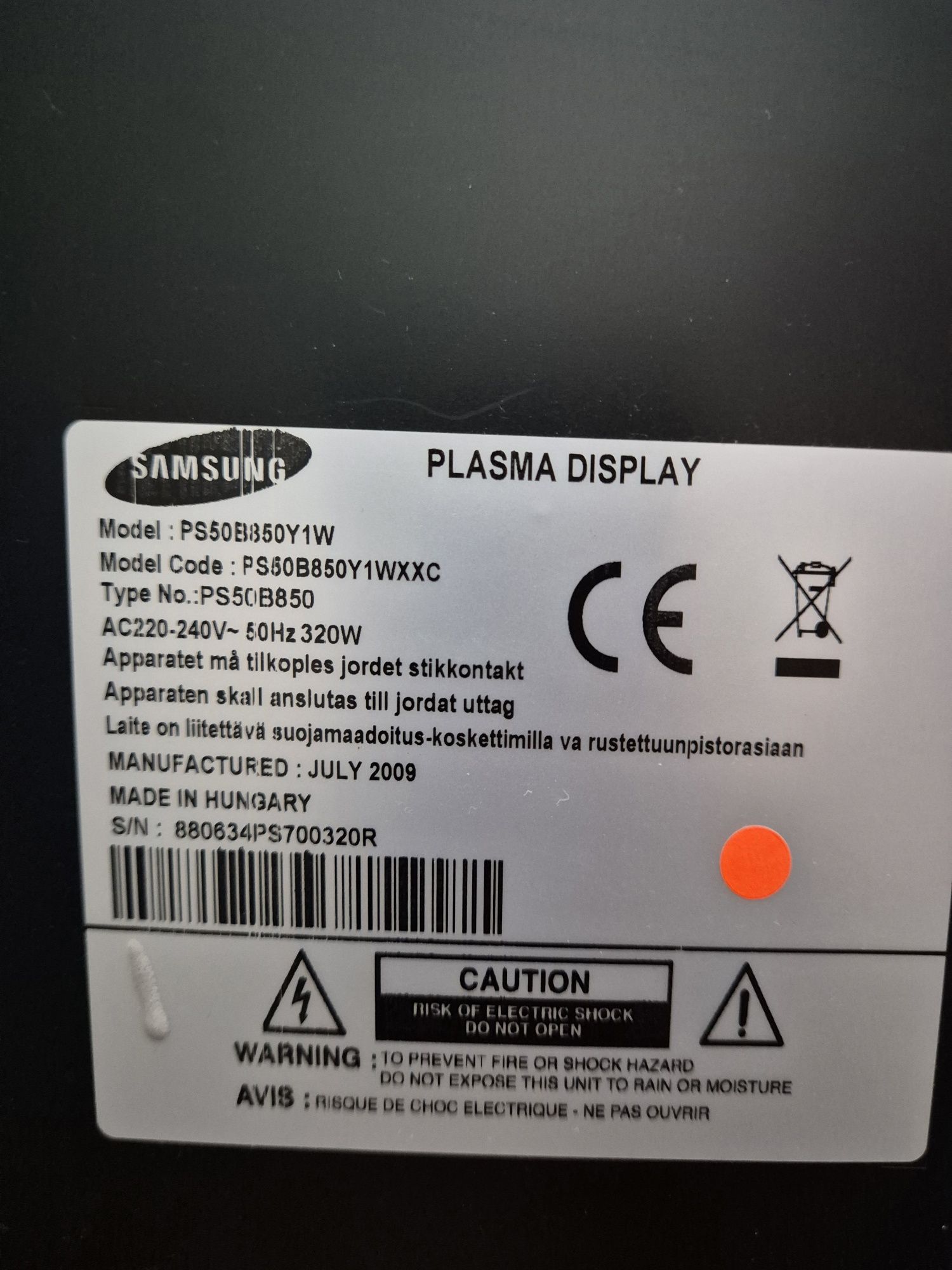 Telewizor Samsung
