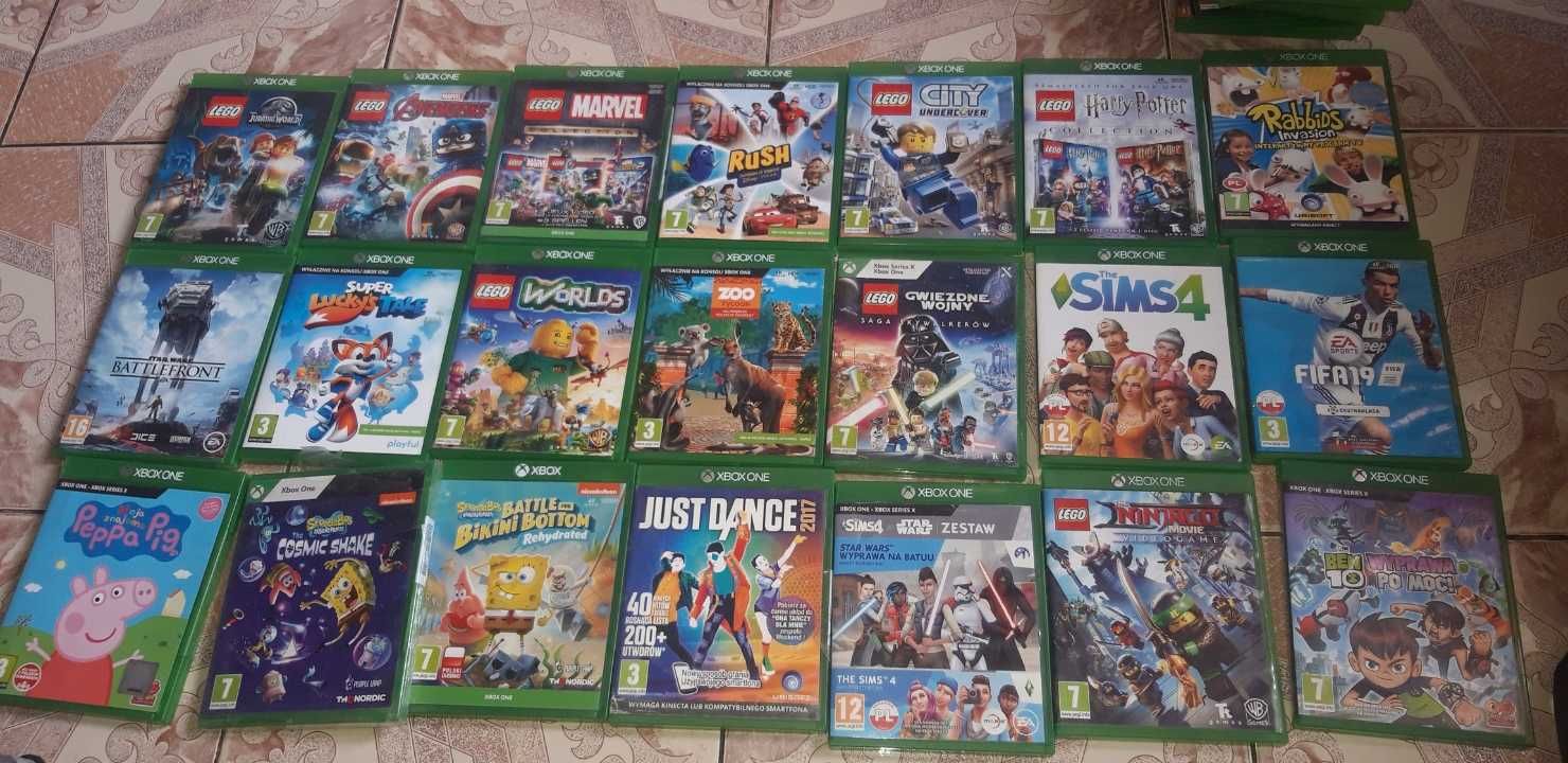 gry xbox one dla dzieci i niw tylko-auper stan
