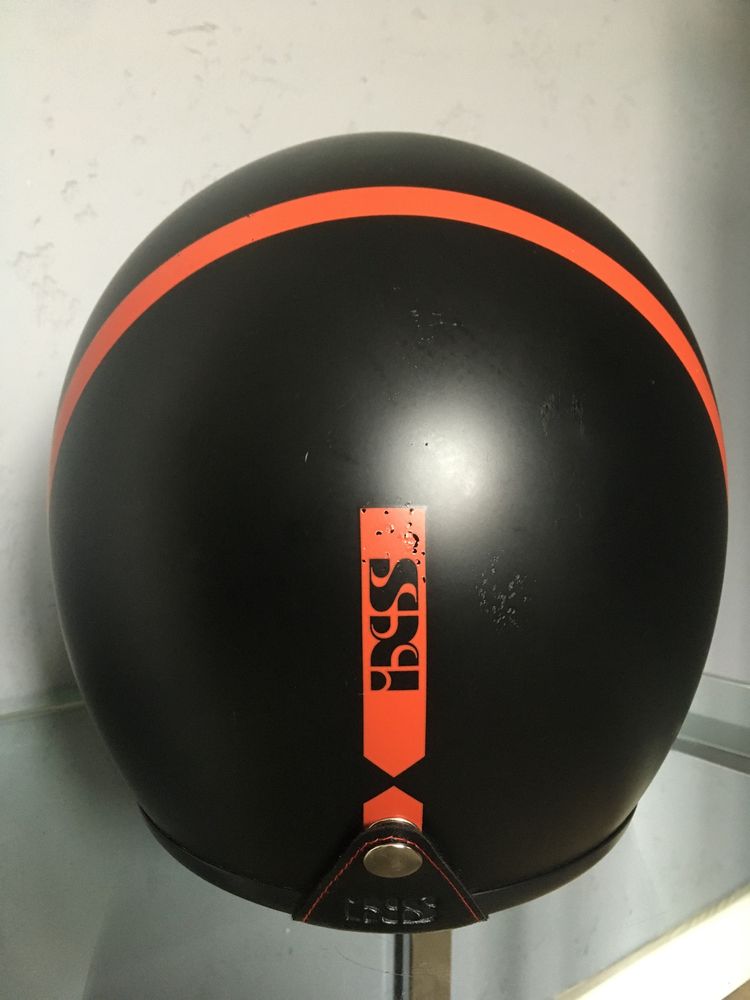 IXS HX89 2.0 Matt Black Orange kask jet rozmiar M