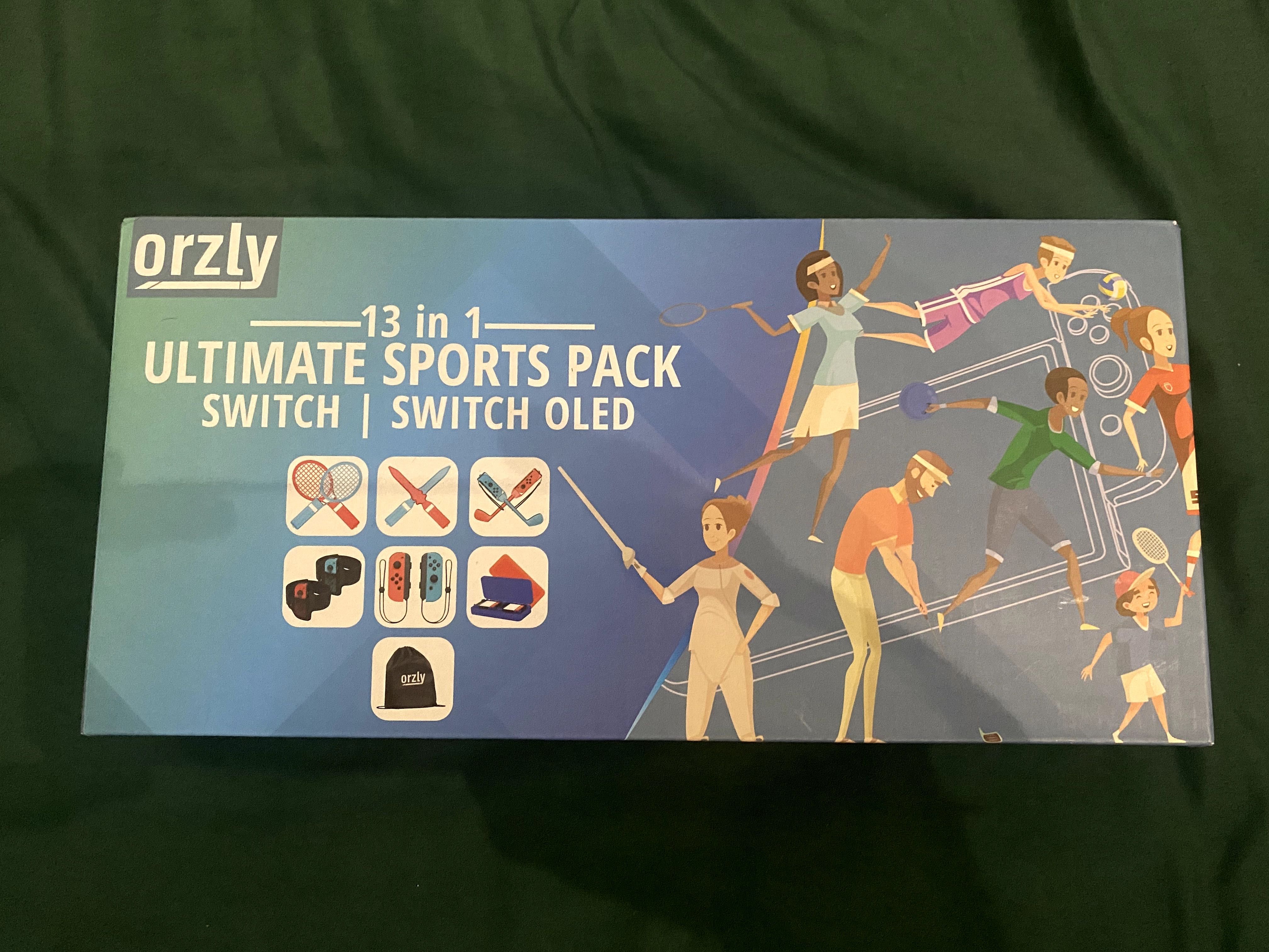 Zestaw akcesoriów Orzly Switch Sports Games - Nintendo Switch