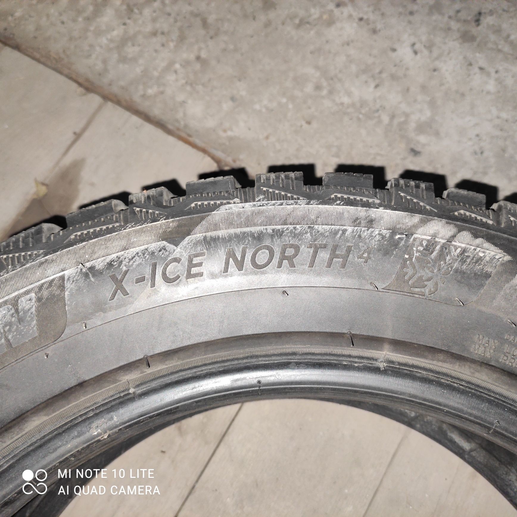 Michelin X-ICE NORTH 205/55 R16 Италия.