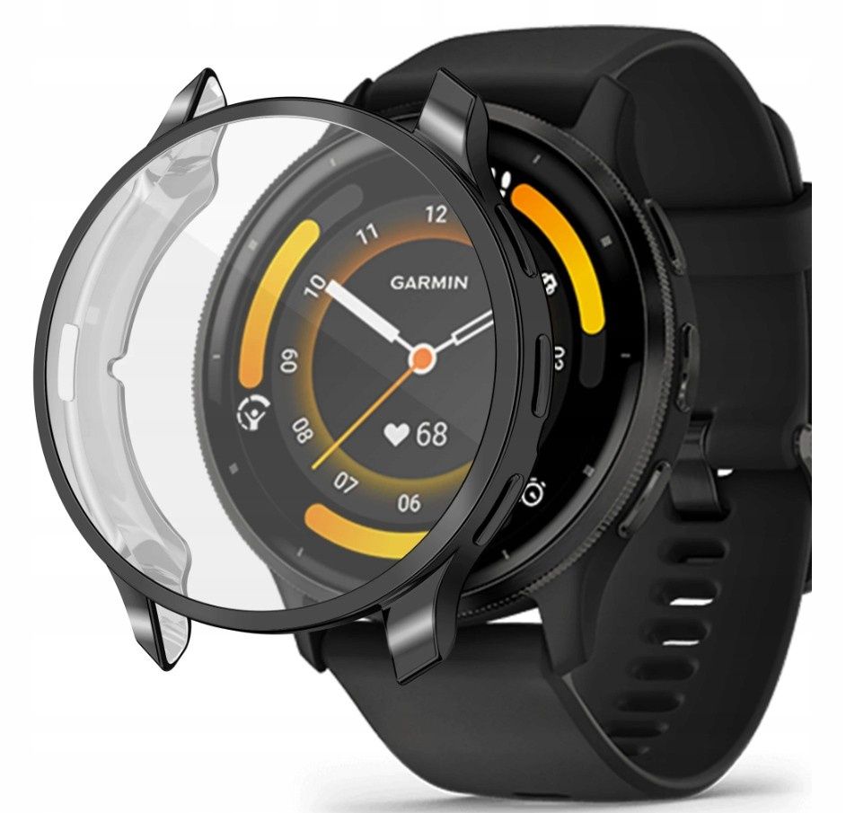 Etui Silikonowe z Ochroną Wyświetlacza 2w1 do Garmin Venu 3 |KOLORY