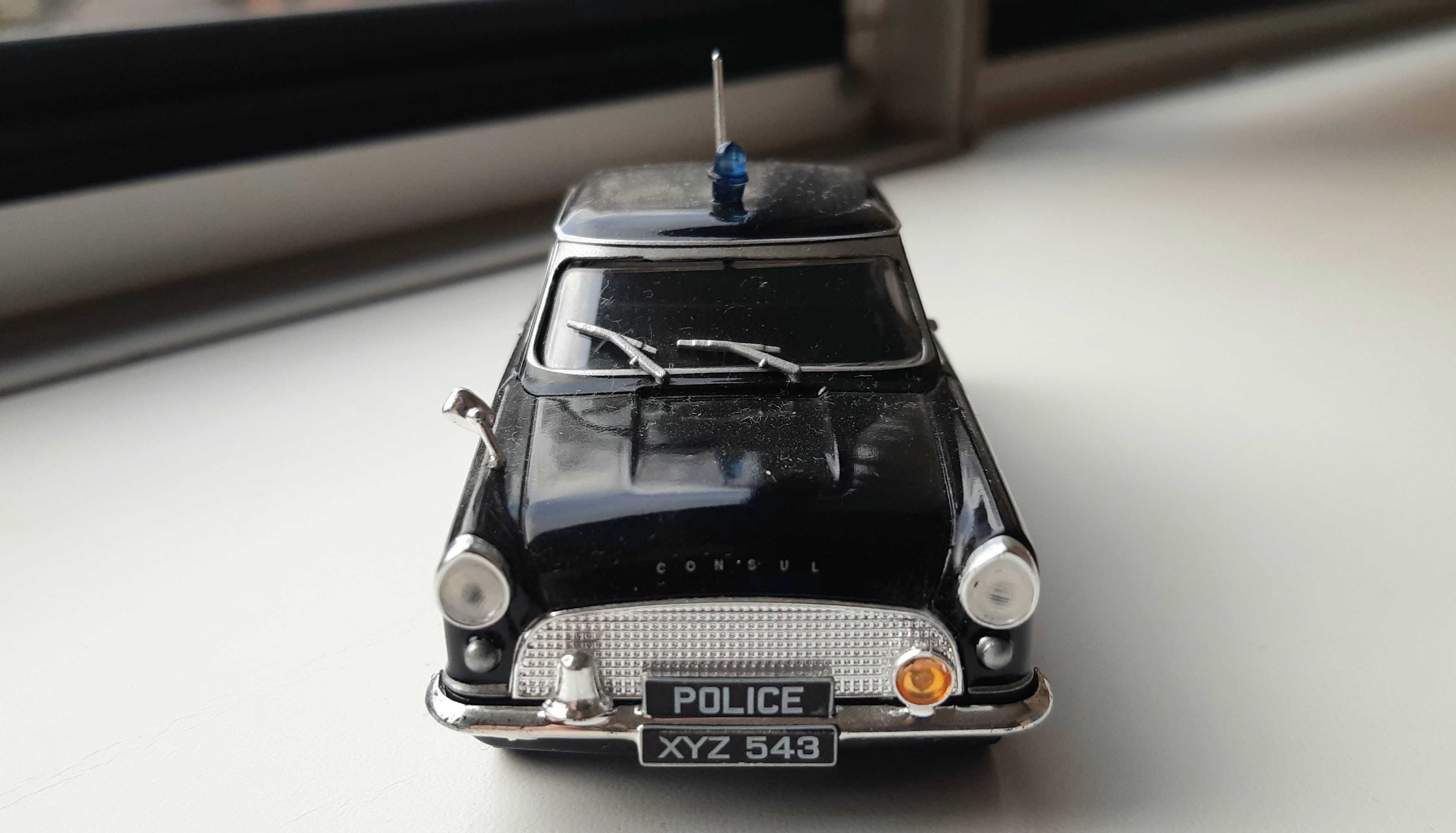 1/43 Модель авто FORD CONSUL.Полиц.машины мира .