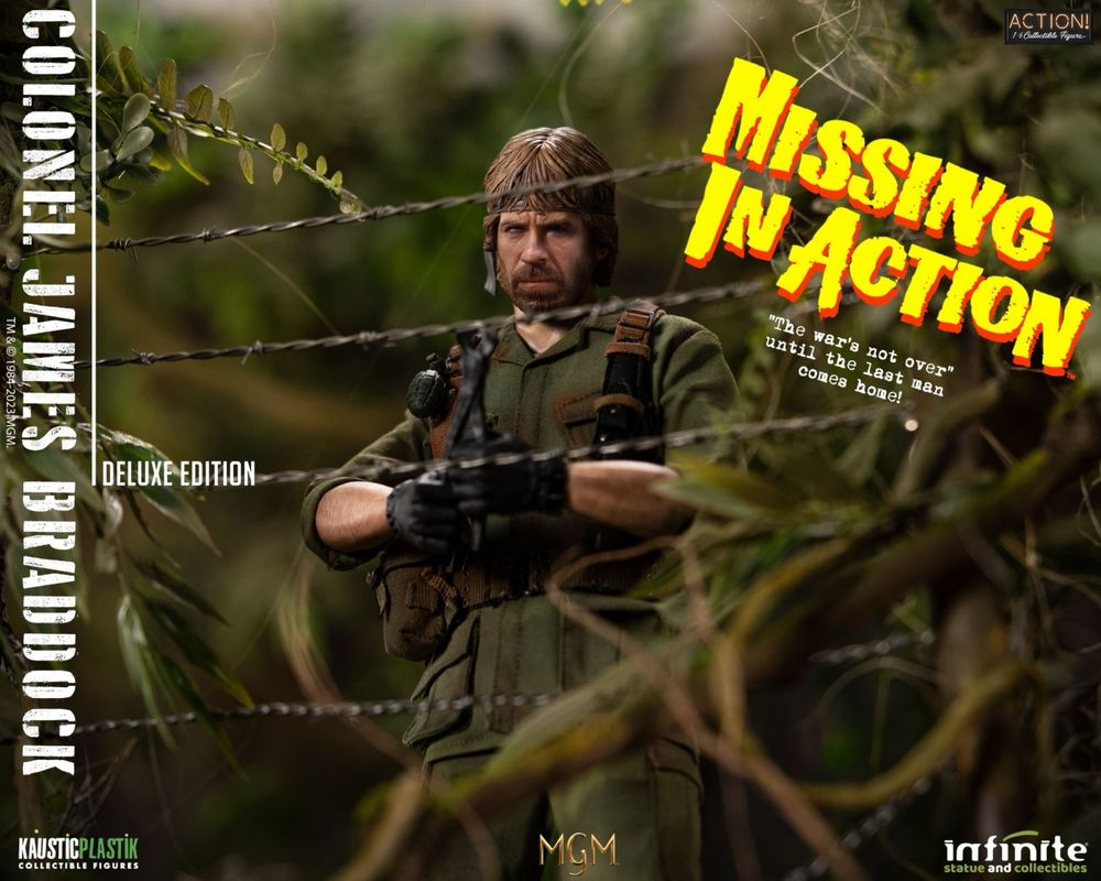 Фігурка 1/6 Missing in Action Col.JAMES BRADDOCK Chuck Norris hot toys