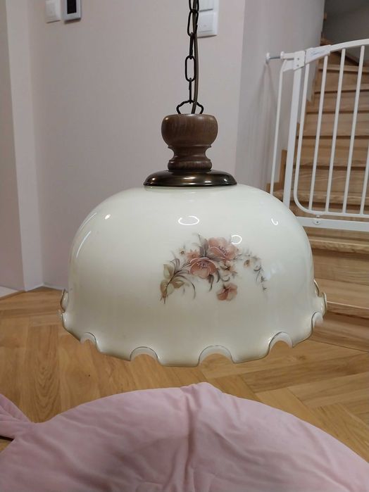 Stylowa unikalna lampa w stylu rustykalnym