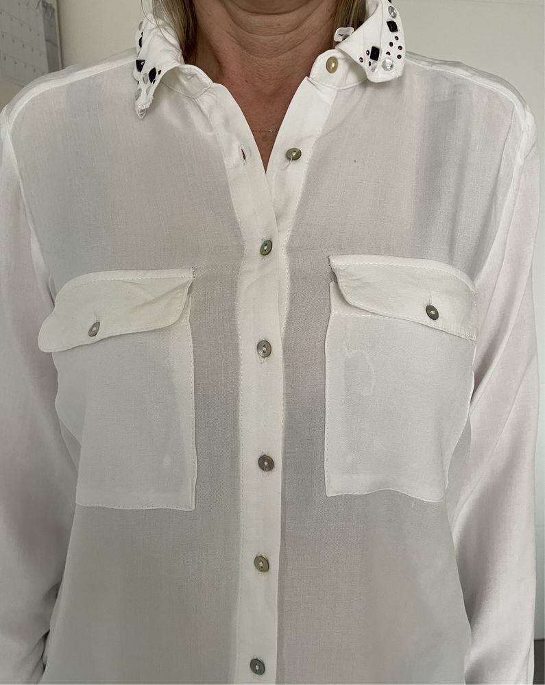Biała koszula z reserved