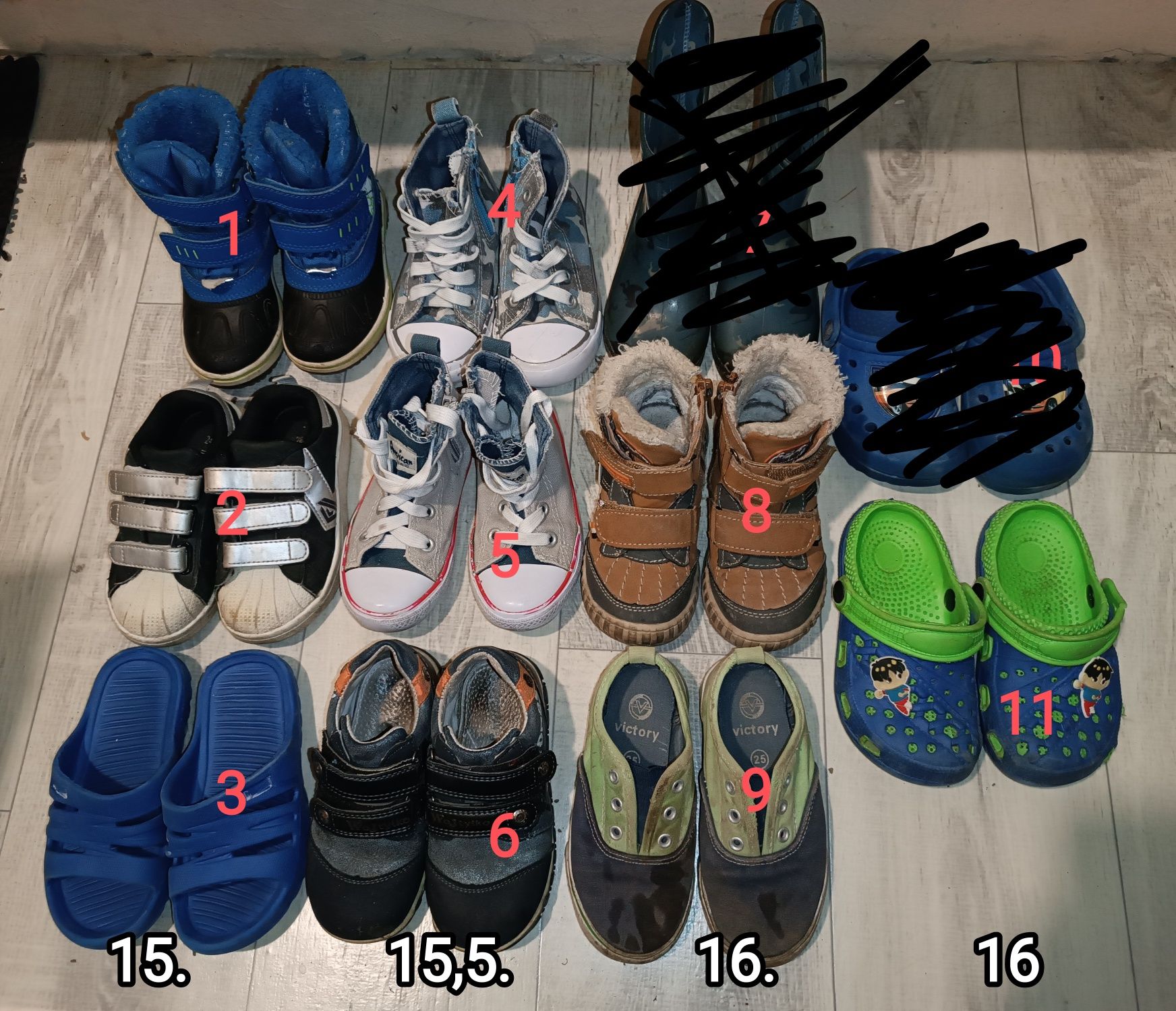 Kozaki Adidasy klapki trampki  roz.24,25,26
