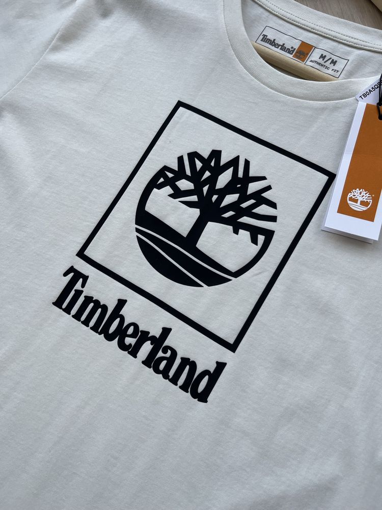 Оригінал Timberland (L,XL,2XL) Box Logo Футболка Нова Чоловіча Новая