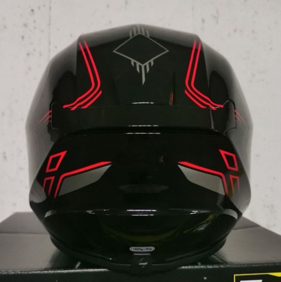 Capacete Scorpion exo 391 spada Black / Red