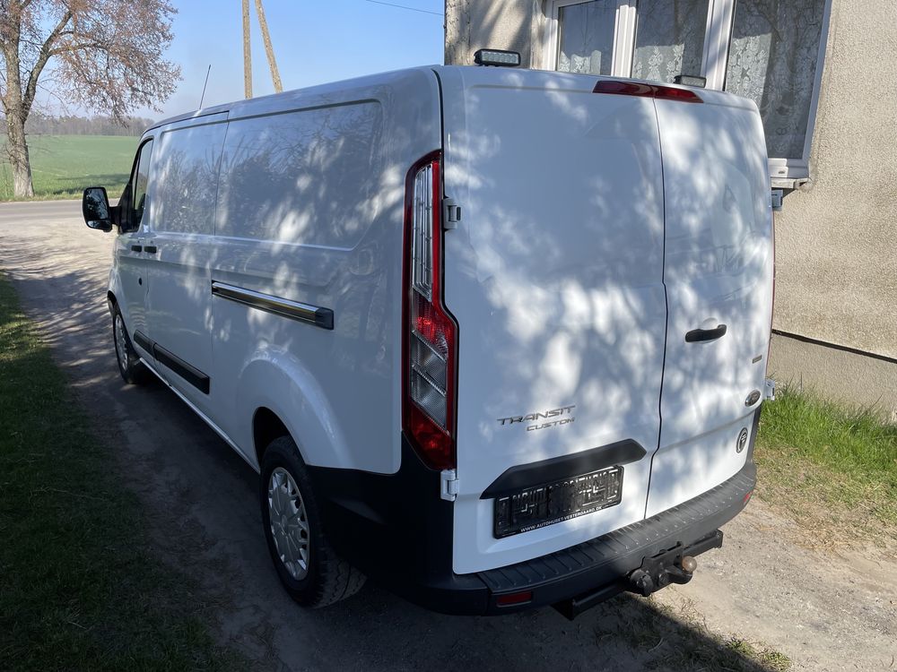 Ford Transit Custom l2 long 2x drzwi klima relingi webasto hak