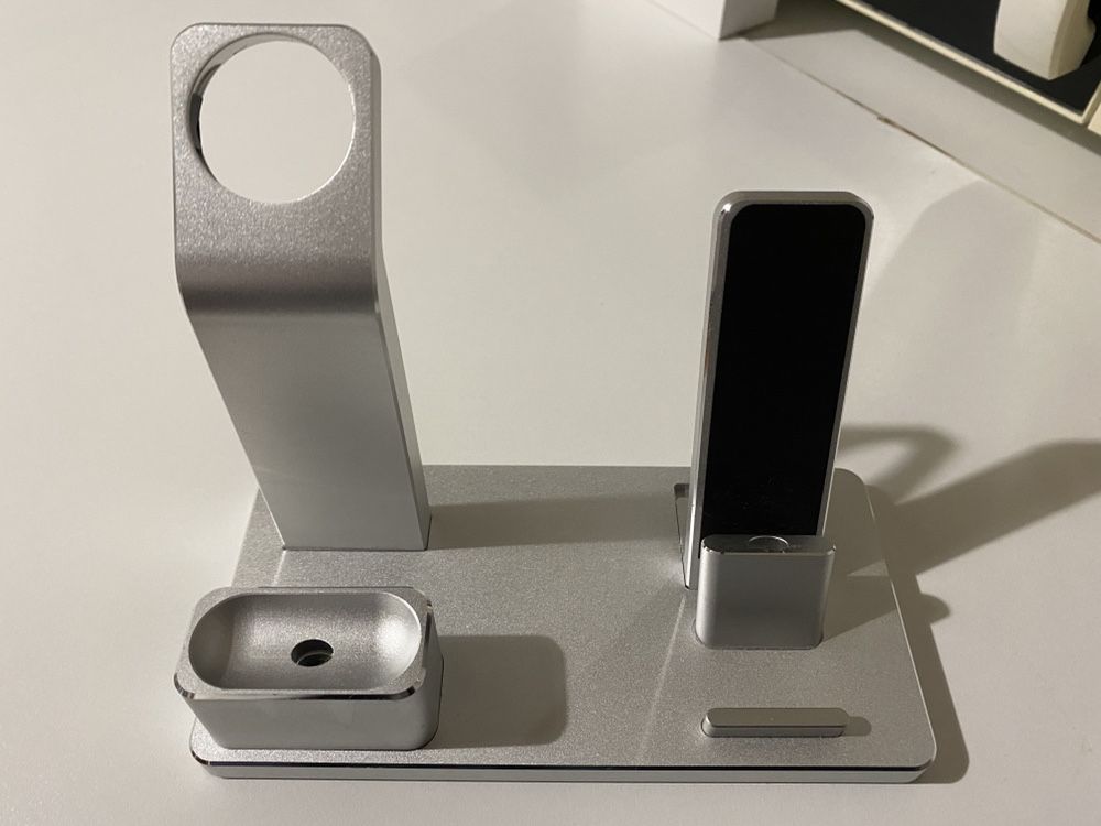 Dockstation iPhone, Apple Watch e AirPods (1º e 2ª Gen)