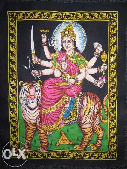 Tela com deuses hindus 55x40 cm (várias imagens)