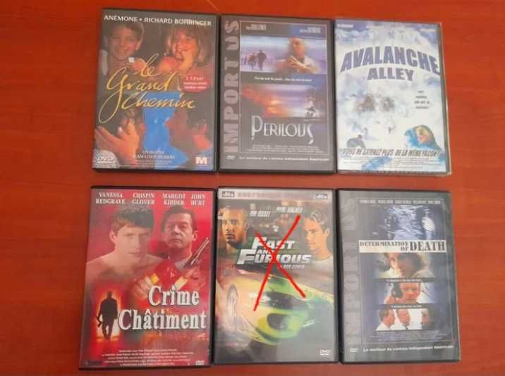 DVDs franceses (originais)