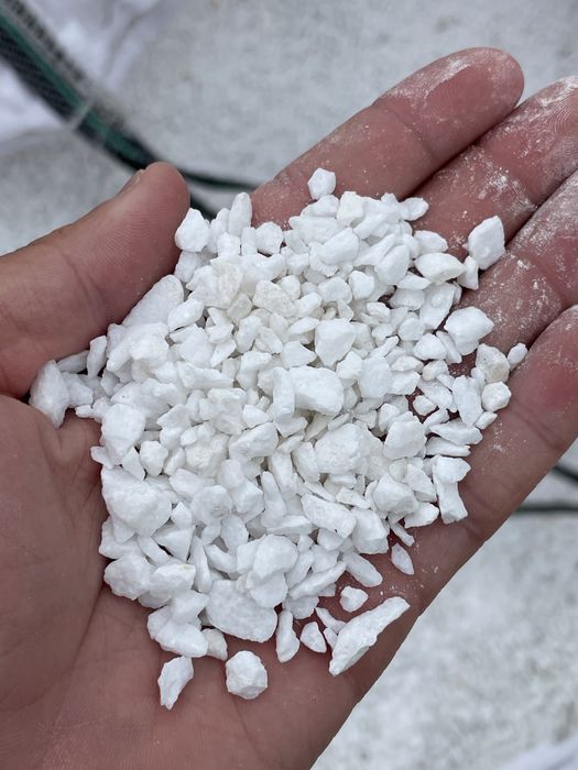 Śnieżnobiały Otoczak Biały Kamień Otoczak Thassos 1-2, 2-4, 4-8 Worki