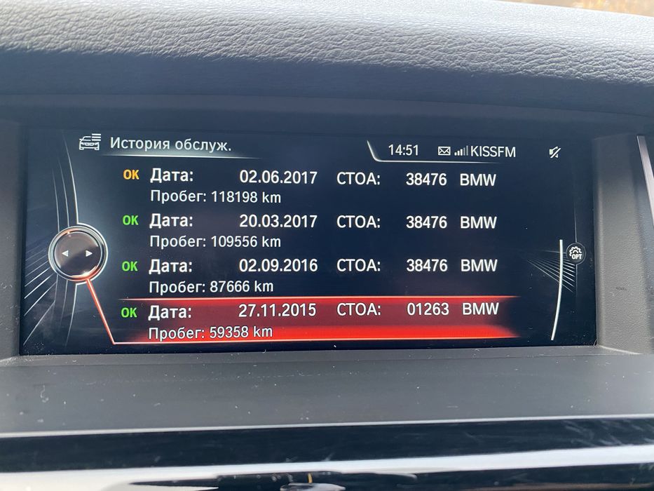 BMW X3 F25  30d xDrive (258к.с) xLine