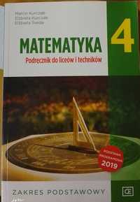 Matematyka 4 Pazdro, podręcznik i zbiór zadań