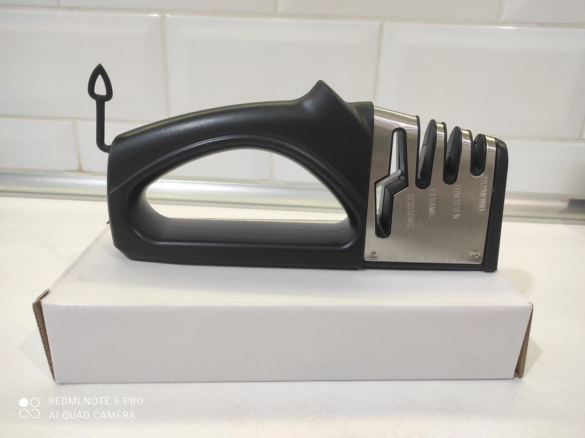 Точилка для ножів ручна для кухні точилка для ножей ручная
