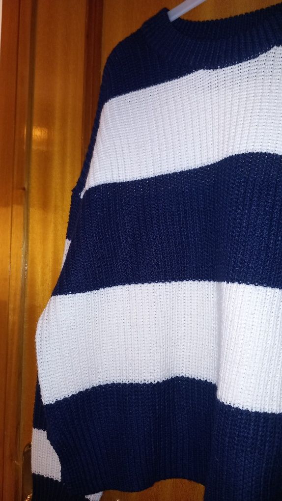 Malha às riscas da stradivarius