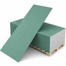 Гіпсокартон 12,5 вологостійкий, Кнауф,  шпаклівки,  профіль