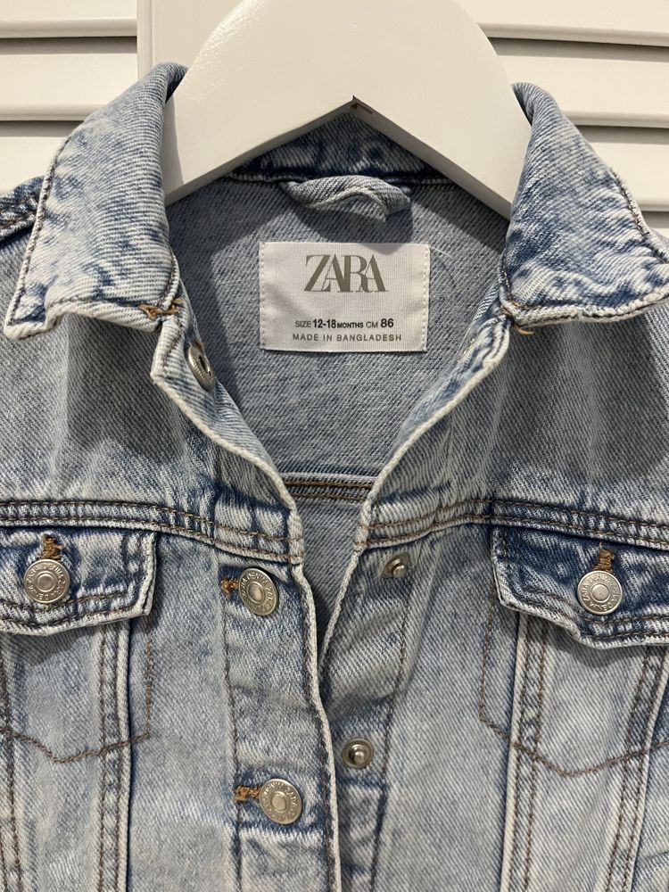 Kurtka Jeansowa marki Zara, rozmiar 86
