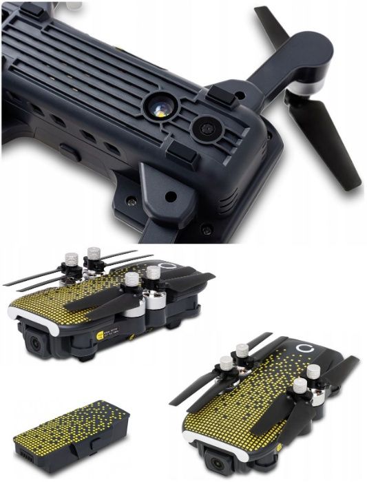 Dron OVERMAX X Bee Drone FOLD ONE GPS WiFi Kamera 4K FPV Quadrocopter