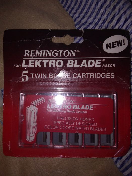 Набор бритвеных лезвий, винтажный, новый, запечатаный