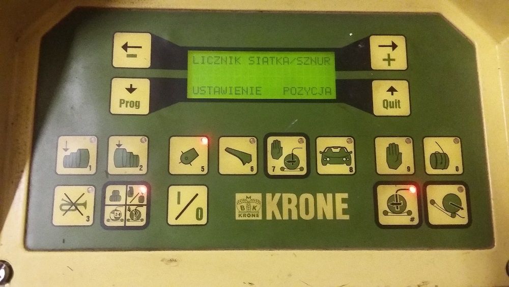 KRONE Komputer Pilot Sterownik Pulpit naprawa JEZYK POLSKI KRONE COMBI