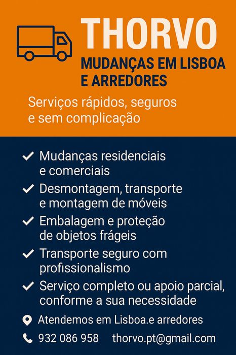 Serviços de Mudanças e Montagem de Móveis – Thorvo