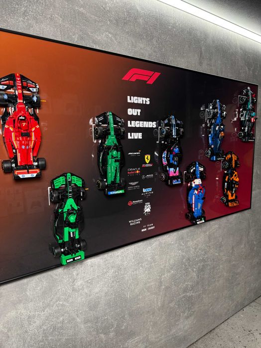 Великий Тримач для Всіх Десяти LEGO 66802 Speed Champions F1 2024 лего