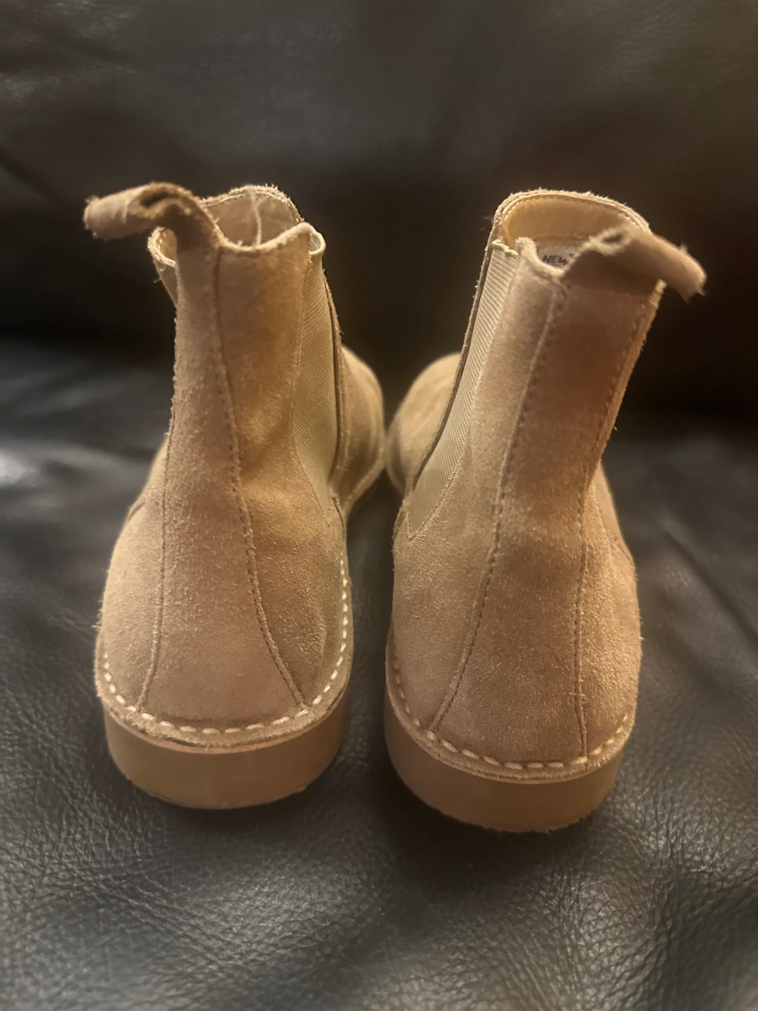 Buty Sztyblety premium męskie rozm 45 bezowe skóra botki