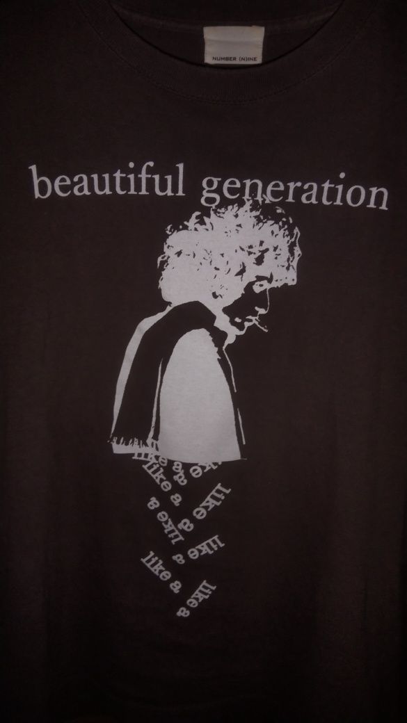 beautiful generation Number (n)ine футболка ДУЖЕ РІДКІСНА