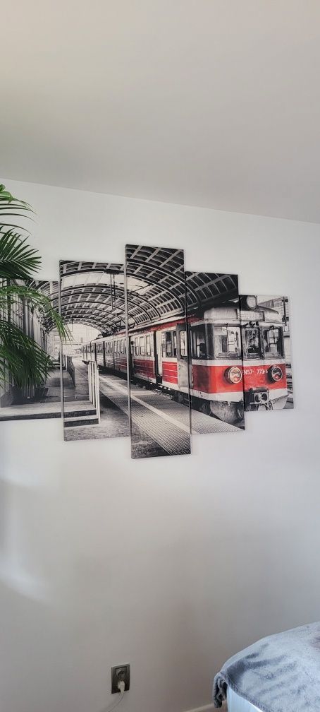 Obraz Pociąg Na Peronie