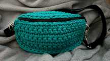 Nerka torebka ze sznurka handmade
