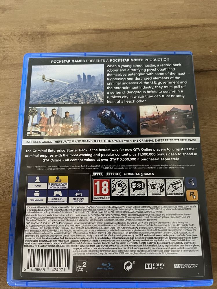 Gta 5 Premium Edition ps 4