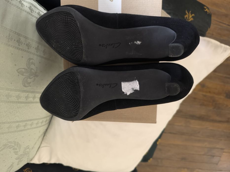 Sapatos altos Clarks pretos como novos oeiras