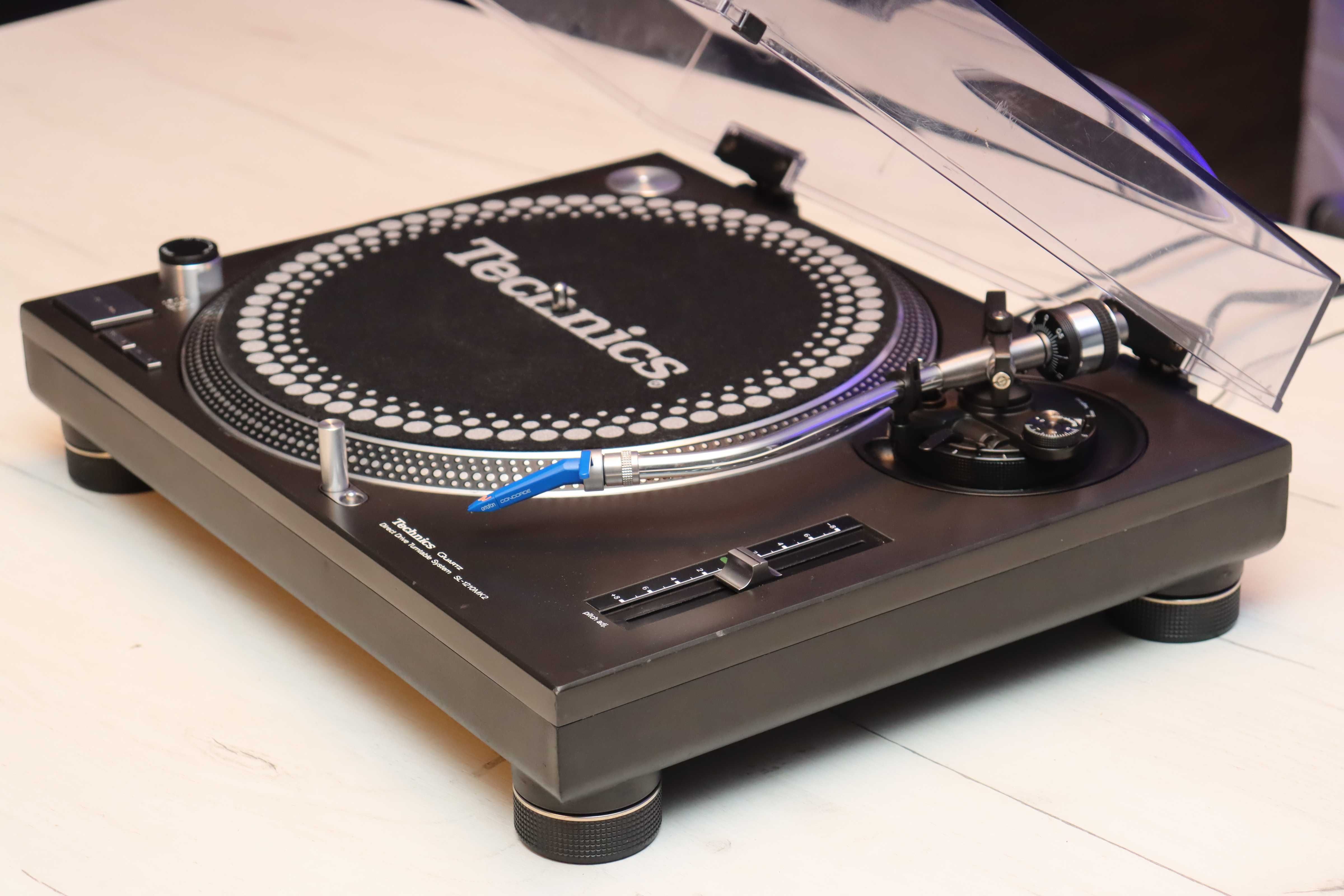 Technics SL-1210MK2 Kultowa wkładka Ortofon DJ S Gwarancja