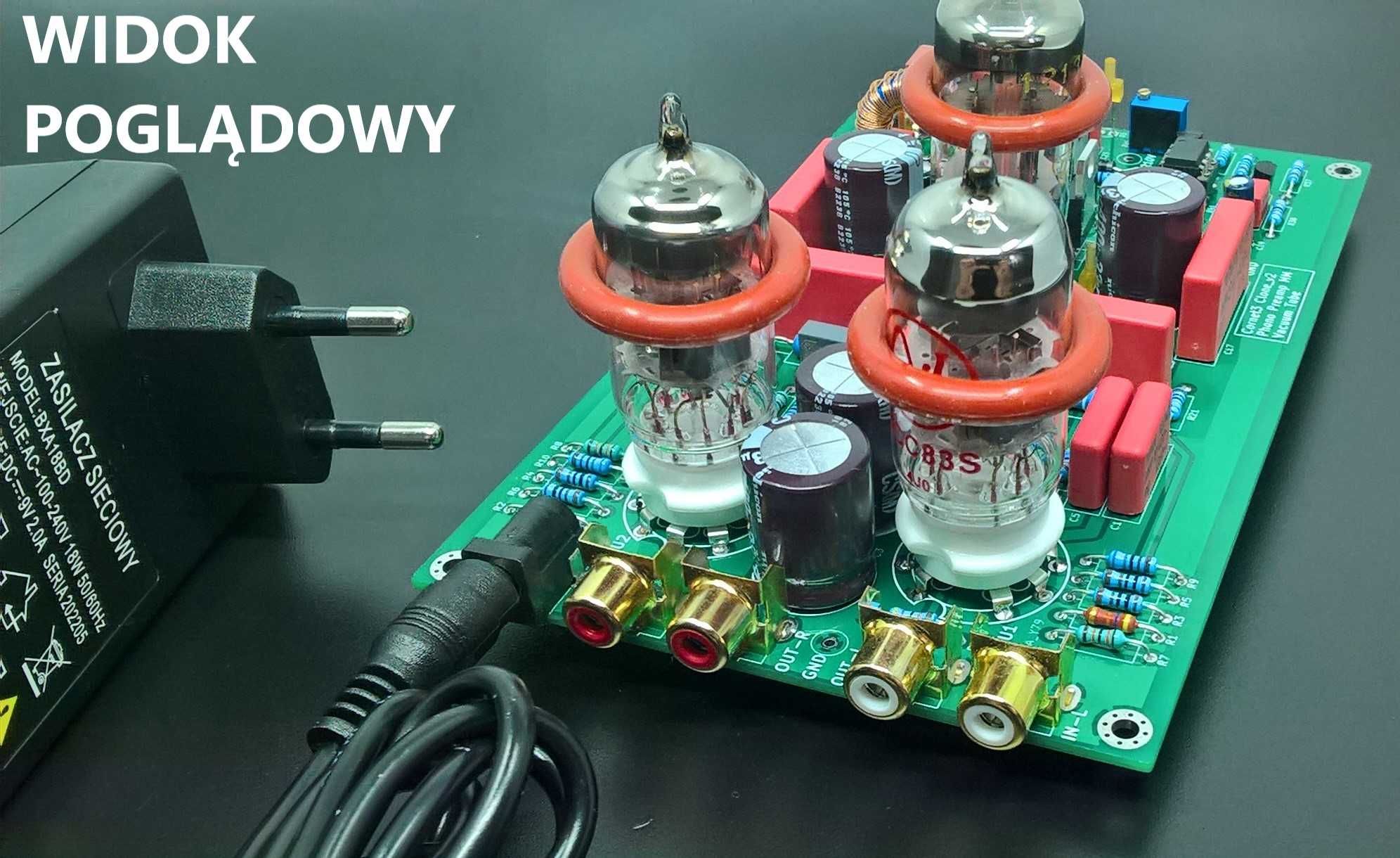 Płytka PCB przedwzmacniacz lampowy RIAA – Cornet3 klon