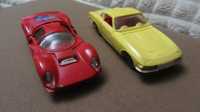Дві машинки,автомоделі часів ссср Corvette & Ferrrari.