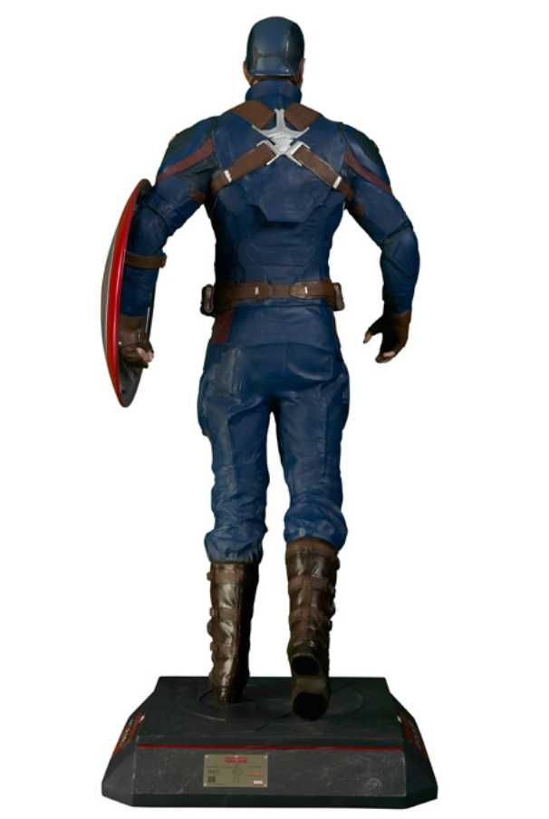 Figura Capitão America Civil War escala 1:1