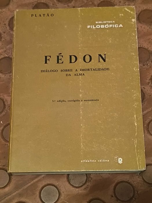 FÉDON diálogo sobre a imortalidade da alma de Platão