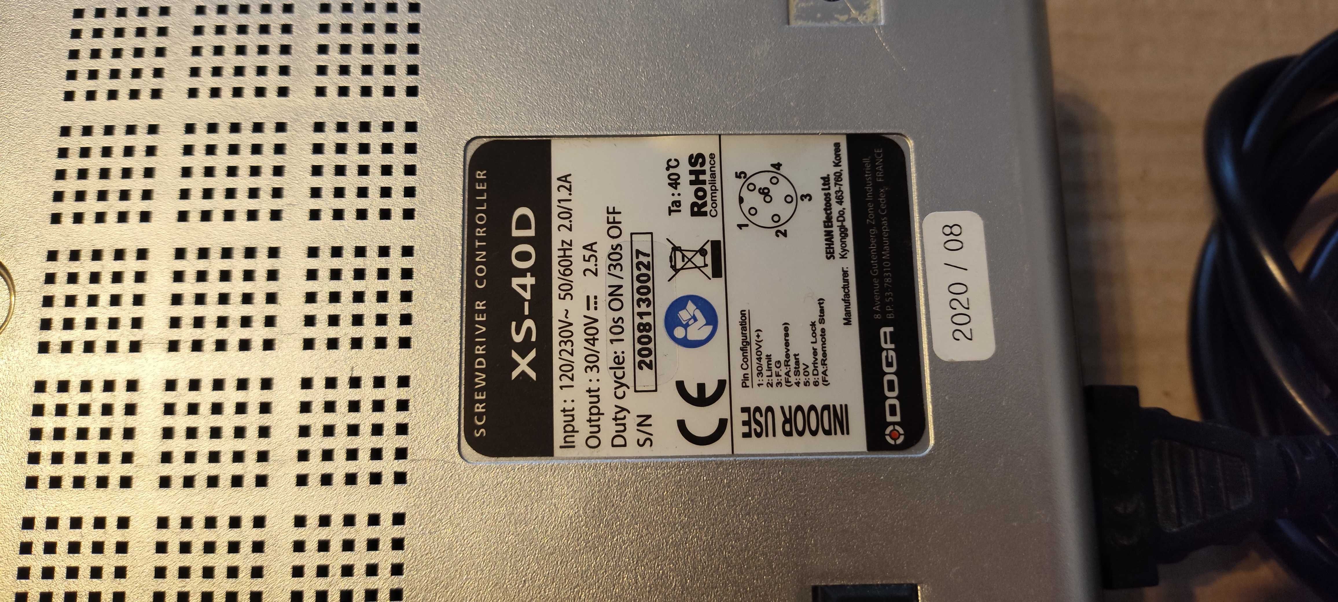 Wkrętarka elektryczna prosta DOGA GX450P-H ESD
