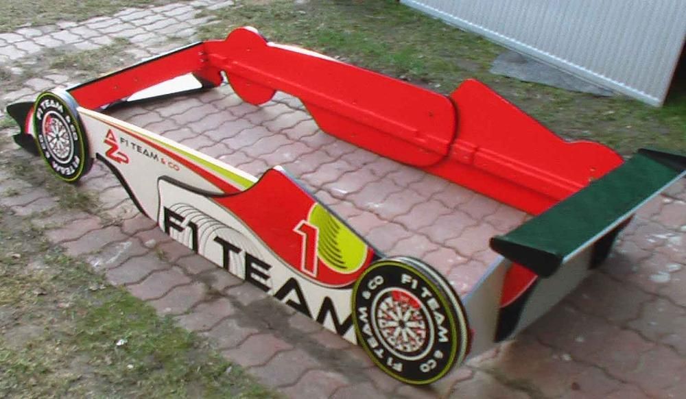 Łóżko samochód FORMUŁA 1 F1 200x90cm