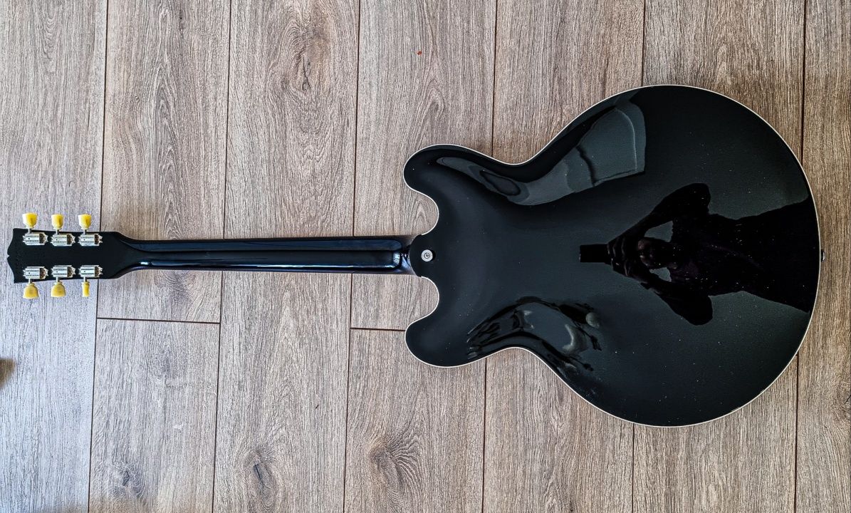 Demo Video Zamiana Gibson ES335 dot ebony gitara elektryczna