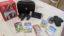 Kit completo nintendo Switch OLED